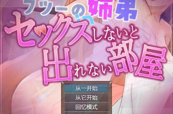 [电脑] 【PC/2D/RPG/汉化】姐弟被困在不做爱就出不去的房间 汉化版+CG解锁【500M】