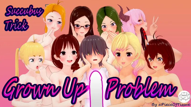 【日系SLG/动态/汉化】魅魔把戏：成长问题（Succubus Trick: Grown Up Problem）V0.9.1 内嵌AI汉化【PC+安卓-3.7G】