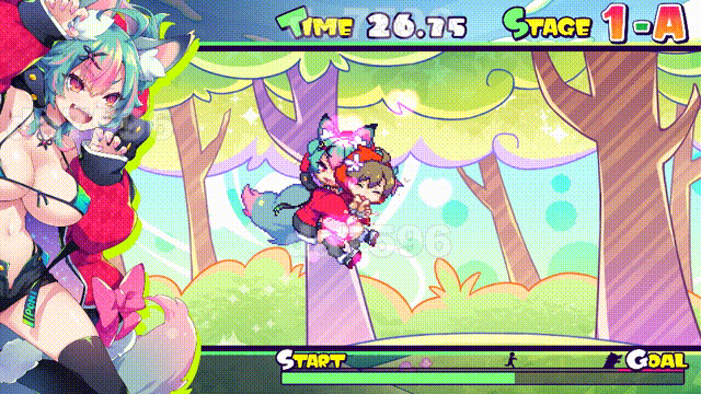 【电脑】新作[日式ACT/动态] 心跳加速☆狼与沉沦高潮的小红帽！ はずんでどっぴゅん☆狼とメスイキ赤ずきん! 机翻版 [1.10G]