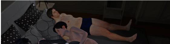 【3D】[3D/小马大车/NTR] Brainocn 4月新作：夜间冒险 黑丝长腿巨乳妈妈被儿子调教成公共肉便器 [中字] 3.5G