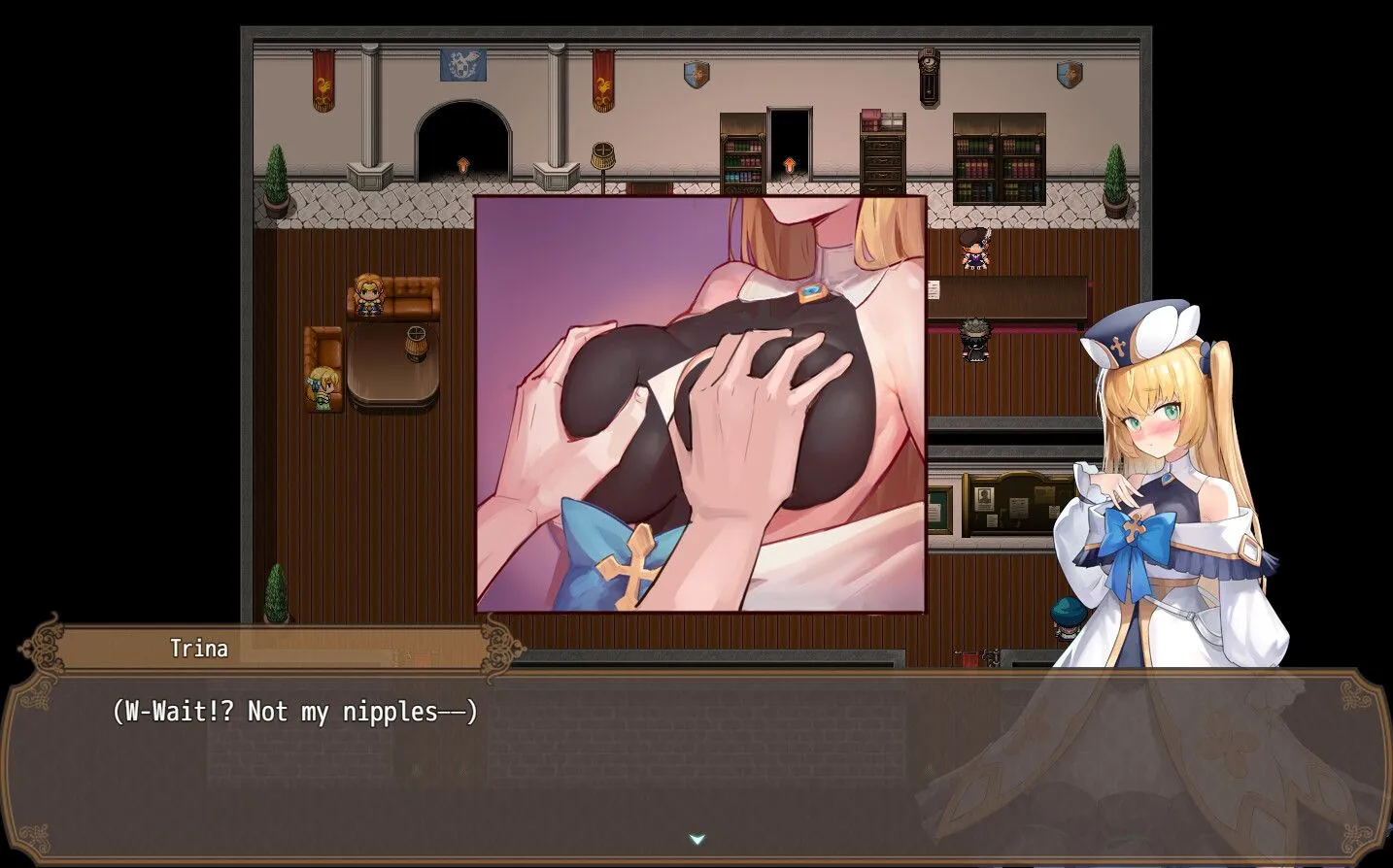 【电脑】【日系RPG精品/官中/NTR/PC】影色渐染~阿斯林顿的妹神官~ 影に染まりゆく~アスリントの妹神官~ Ver.0.6 官方中文版【2.08G/CV】