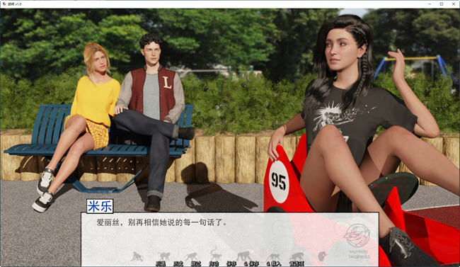 【电脑】[欧美SLG/AI汉化/PC]胡闹(Monkey Business) v1.0 汉化完结版 4.5G