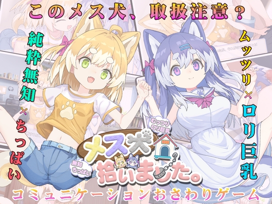 【电脑】新作[互动SLG/触摸抚摸] 捡到了犬娘。 メス犬、拾いました。Ver1.1.1 内嵌AI汉化版+存档 [910M]