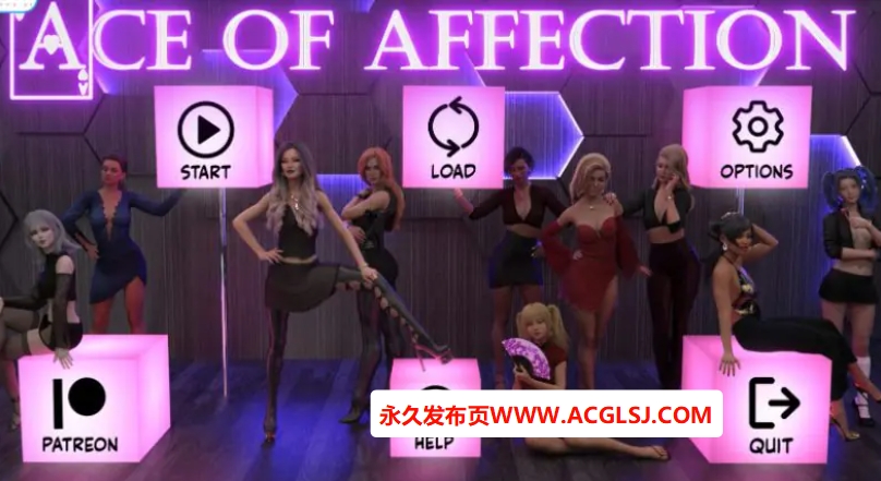 【PC/安卓/AI汉化版/3D/欧美/SLG游戏/3.84G】爱的王牌 (Ace of Affection) Ver0.3 AI汉化版+PC+安卓+3D欧美SLG游戏+3.84G