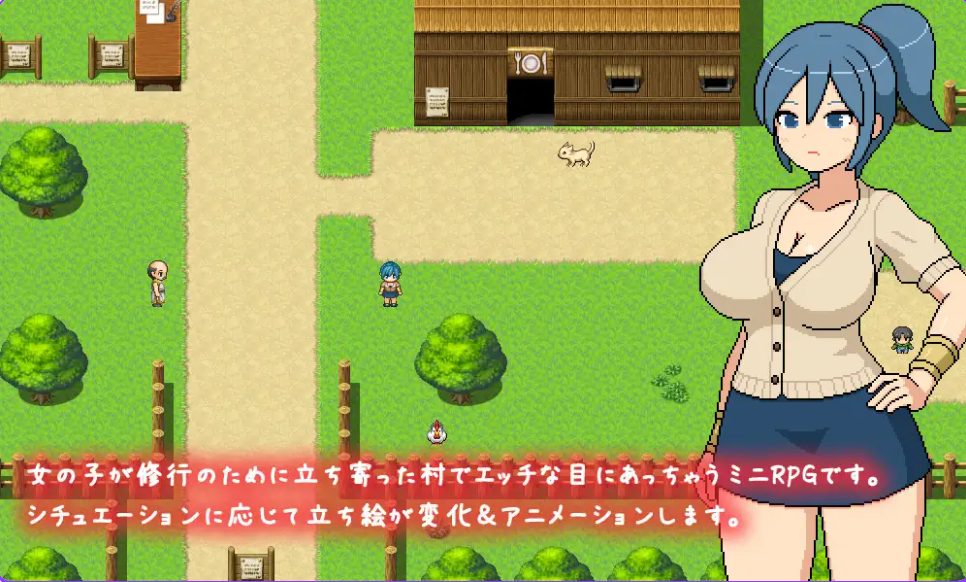【PC/AI汉化/探索/RPG游戏/2.10G】 邪念修行村 (よこしま修行村) AI汉化版+自带全回想+探索RPG游戏+2.10G